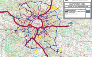 Manisfestations à Paris : les agriculteurs bloquent la circulation dans et autour de la capitale