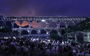 Pont du Gard : plus de 780 000 visiteurs (+4%) pendant l'été 2015