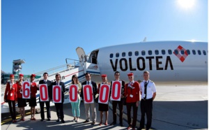 Volotea franchit le cap des 6 millions de passagers