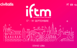 Civitatis, la plateforme d'activités, de visites guidées et de transferts, vous attend à IFTM Top Resa (Stand L086) Civitatis, la plateforme d'activités, de visites guidées et de transferts, vous attend à IFTM Top Resa (Stand L086)