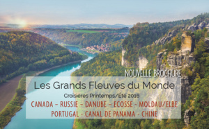 Rivages du Monde sort sa brochure "Les Grands Fleuves du Monde" printemps/été 2016