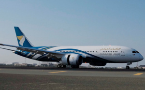 Oman Air reçoit le premier exemplaire de ses 6 B787-9 Dreamliner commandés