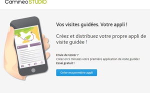 Camineo : nouvel outil B2B pour créer son application mobile de visite guidée