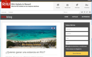 RIU Hotels &amp; Resorts lance son blog
