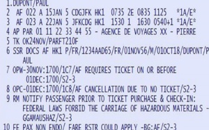 PNR : encore une galère pour les agences avant l’émission d’un billet PNR : encore une galère pour les agences avant l’émission d’un billet