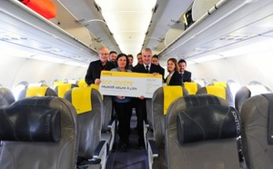 Vueling franchit le cap des 500 000 passagers à Lyon-Saint Exupéry