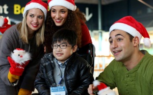 Air Transat, ADP : le Père Noël rejoint 50 enfants malades en plein vol !