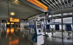 Un robot pour guider les voyageurs à l’aéroport d’Amsterdam-Schiphol
