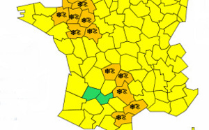 Neige et verglas : 13 départements en alerte orange en France