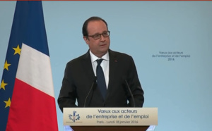 François Hollande présente un plan pour l'emploi et la formation à plus de 2 milliards €