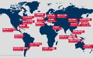 Hôtellerie : les tarifs grimpent partout dans le monde en 2015... sauf à Paris
