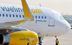 Vueling : trafic passagers en hausse de 15 % en 2015