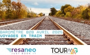 TourMaG et Resaneo lancent le 1er baromètre B2B du voyage en train !