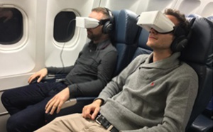 XL Airways teste un nouveau système de divertissement avec des lunettes immersives