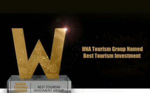 Forum mondial du Tourisme 2016 : HNA Tourism, nommé meilleur groupe d'investissement