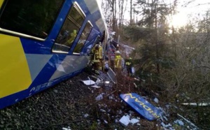 Allemagne : collision entre deux trains en Bavière, au moins 9 morts
