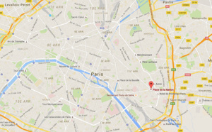 Paris : des centaines de VTC manifestent place de la Nation