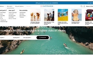 Capfrance repense son site internet et muscle son offre estivale