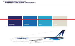Découvrez les nouveaux logos de Corsair et Transavia