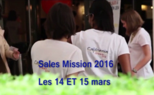Sales Mission Californie 2016
