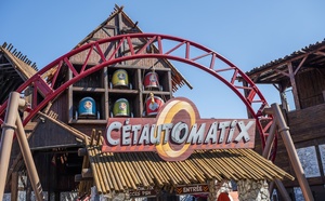 Parc Astérix : coup d'envoi de Cétautomatix, la nouvelle montagne russe familiale