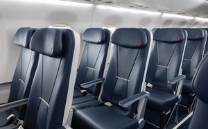 Air France dévoile la nouvelle cabine de son Embraer 190