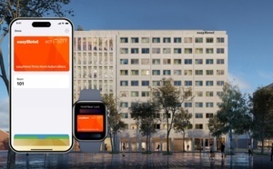 easyHotel propose une clé de chambre 100% dématérialisée dans Apple Wallet