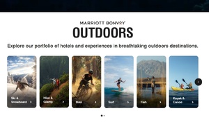 Une nouvelle marque et une plateforme : Marriott mise sur l’outdoor !