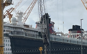 Disney Fantasy : un chantier hors normes à Brest jusqu’au 28 octobre 2025