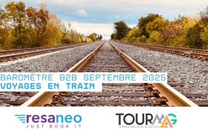 Baromètre voyage en train : Londres et Marne-la-Vallée en tête