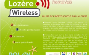 Lozère-Wireless s’étend à tout le Massif-Central
