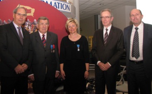 Aéroport de Caen-Carpiquet : Maryline Haize-Hagron promue dans l’ordre national du Mérite Aéroport de Caen-Carpiquet : Maryline Haize-Hagron promue dans l’ordre national du Mérite