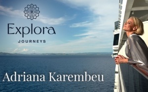 Adriana Karembeu découvre pour la première fois le voyage en croisière à bord d’Explora Journeys