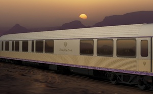 "Dream of the Desert" : Arsenale Group lève le voile du premier train ultra-luxe d’Arabie saoudite
