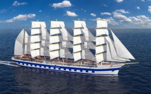 Star Clippers : le Flying Clipper, le plus grand navire du monde à voiles carrées, prendra la mer début 2018