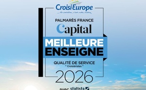 CroisiEurope distinguée par le magazine Capital