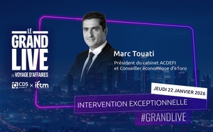 Marc Touati au programme du Grand Live du Voyage d’Affaires 2026