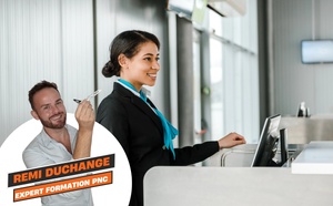 Agent d'escale : le premier contact passager