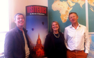 Armelle Le Scaon, la nouvelle chef d’orchestre de Visiteurs Armelle Le Scaon, la nouvelle chef d’orchestre de Visiteurs