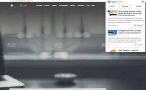 Navigateur : FeedTravel disponible via une extension sur Chrome