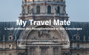 My Travel Mate propose l'e-conciergerie gratuite pour les hôtels