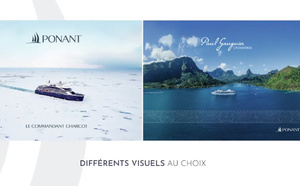 Ponant Explorations renforce sa visibilité en agences avec une nouvelle série de vitrophanies