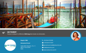 Italie : IAS Tourist rejoint DMCMag.com