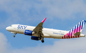 Sky express inaugure sa liaison Lyon - Athènes