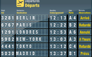 Grève : les compagnies aériennes adaptent leur programme de vols Grève : les compagnies aériennes adaptent leur programme de vols