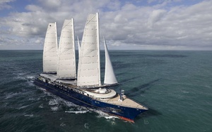 Orient Express Corinthian valide les premiers essais de propulsion 100 % vélique