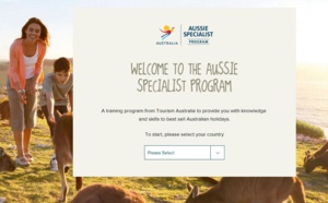 Tourism Australia dévoile la version 2016 de son programme "Aussie Specialist"