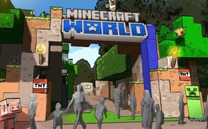 Minecraft : un parc d'attraction va ouvrir sur le célèbre jeu vidéo !