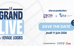 CDS et EFHT lancent un Grand Live dédié au tourisme loisirs !