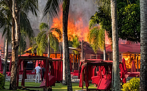Un incendie a ravagé un bâtiment du Club Med à Bali